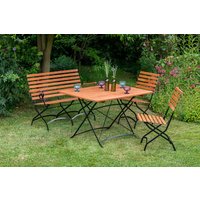 Schlossgarten Set 4tlg. Tisch 120x80 cm von Merxx
