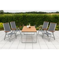 Siena Set 5tlg. Ausziehtisch von Merxx