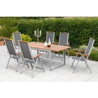 Siena Set 7tlg. Ausziehtisch von Merxx