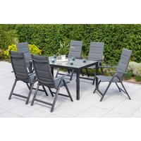 Taviano Set 7tlg. Tisch 150x90 cm von Merxx