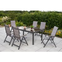Trivero Set 7tlg. Ausziehtisch von Merxx