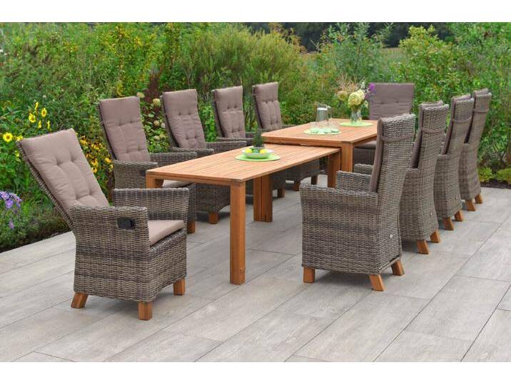 YOURSOL by Merxx Gartenmöbel Set Toskana 10 Personen mit Flex YOURSOL by Merxx Gartenmöbel Set Toskana 10 Personen mit Flex von Merxx