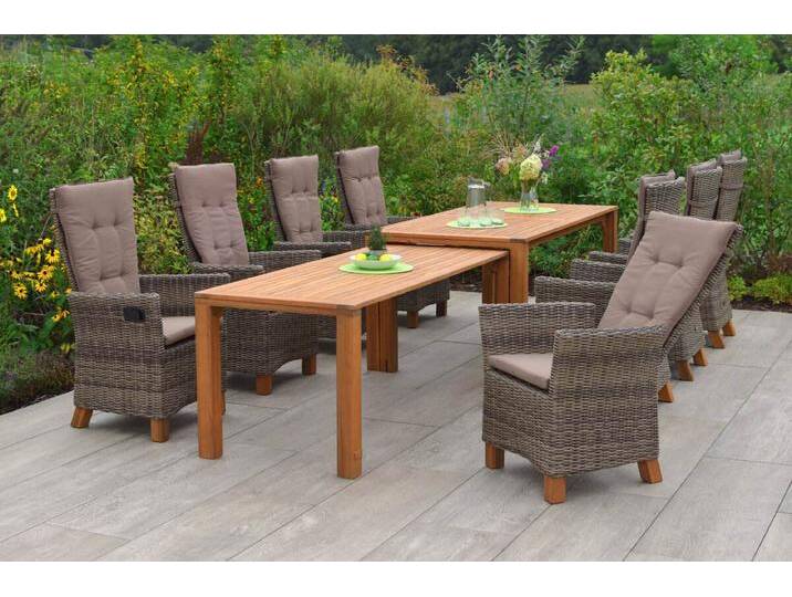 YOURSOL by Merxx Gartenmöbel Set Toskana 8 Personen mit Flex YOURSOL by Merxx Gartenmöbel Set Toskana 8 Personen mit Flex von Merxx