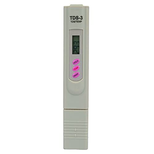 Mesee Wasserqualität Tester, TDS Meter Digital Water Tester, TDS3 Hohe Genauigkeit Pool Wasserteste mit LCD-Display Ideal ppm Meter for Drinking Water, für Trinkwasser Schwimmbad Aquarium Pools von Mesee