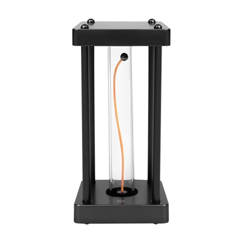 Mesen Minimalistische Tischlampe Kabellos, LED Nachttischlampe Touch Dimmbar Tischlampe Kabellos, USB Aufladbar mit Zurücksetzbar Magnetisch Filament für Schlafzimmer, Tischleuchte, Tischdekoration von Mesen