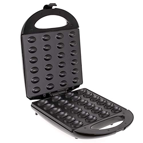 Mesko MS3041 Waffeleisen, Nussbäcker für 24 Nusshälften, XL, 1600 W, Antihaftbeschichtung, Zaubernuss, Nussmaker, Oreschniza, Backautomat, Nusswaffeleisen für Oreshki, Schwarz Mesko MS3041 Waffeleisen, Nussbäcker für 24 Nusshälften, XL, 1600 W, Antihaftbeschichtung, Zaubernuss, Nussmaker, Oreschniza, Backautomat, Nusswaffeleisen für Oreshki, Schwarz von Mesko