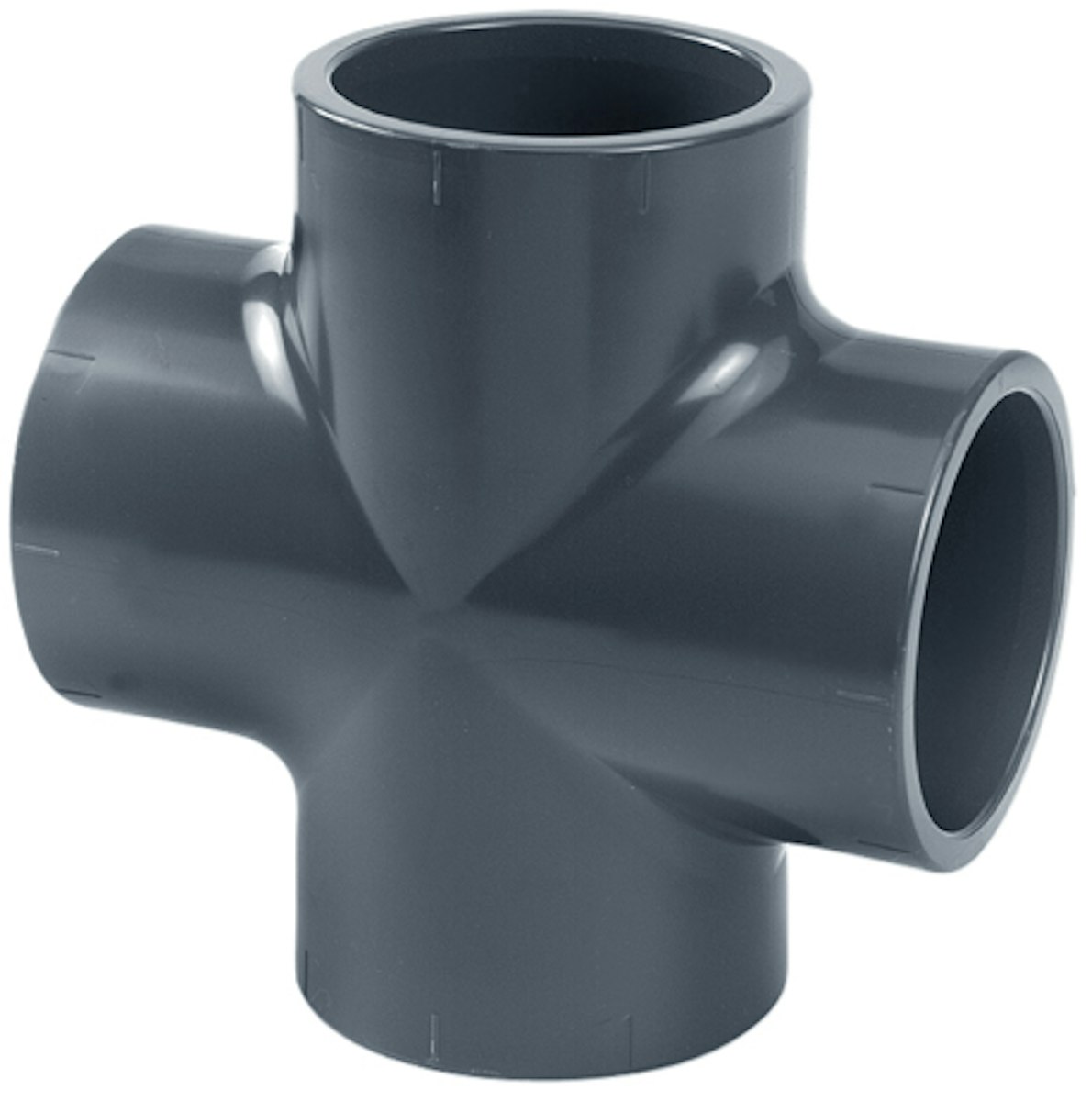 PVC-Kreuzstück 90° Ø 40 mm K - K PVC-Kreuzstück 90° Ø 40 mm K - K von Messner