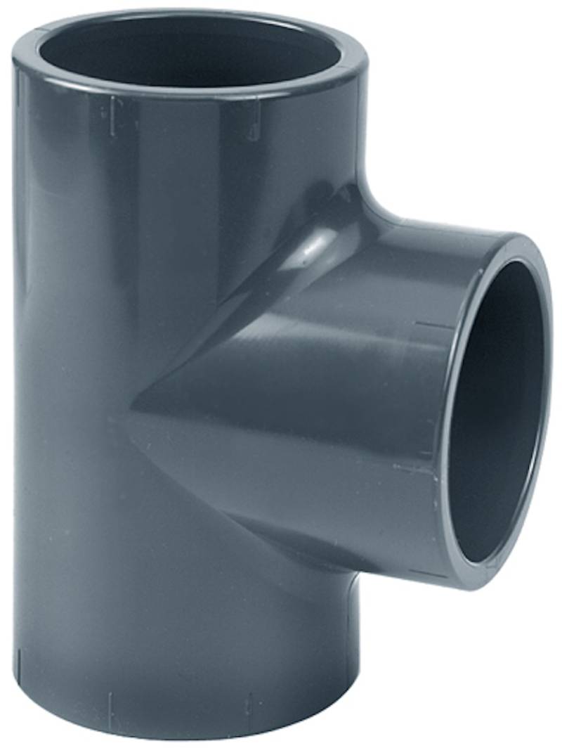 PVC-T-Stück 90°  Ø 75 mm K - K von Messner