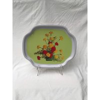 Blech Serviertablett/Retro Küchenzubehör von MessyBeansEmporium