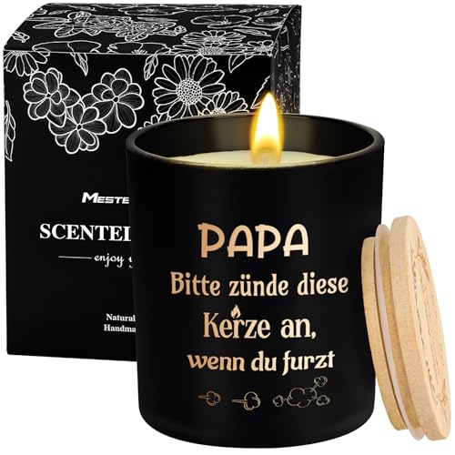 Geschenke für Papa, Duftkerzen Geschenkset zum Vatertag, Ebenholz Sandelholz Duftkerze Vatertagsgeschenk Geburtstagsgeschenk Weihnachtsgeschenke Entspannung Lustige Geschenk für Vater Geschenke für Papa, Duftkerzen Geschenkset zum Vatertag, Ebenholz Sandelholz Duftkerze Vatertagsgeschenk Geburtstagsgeschenk Weihnachtsgeschenke Entspannung Lustige Geschenk für Vater von MestectPET