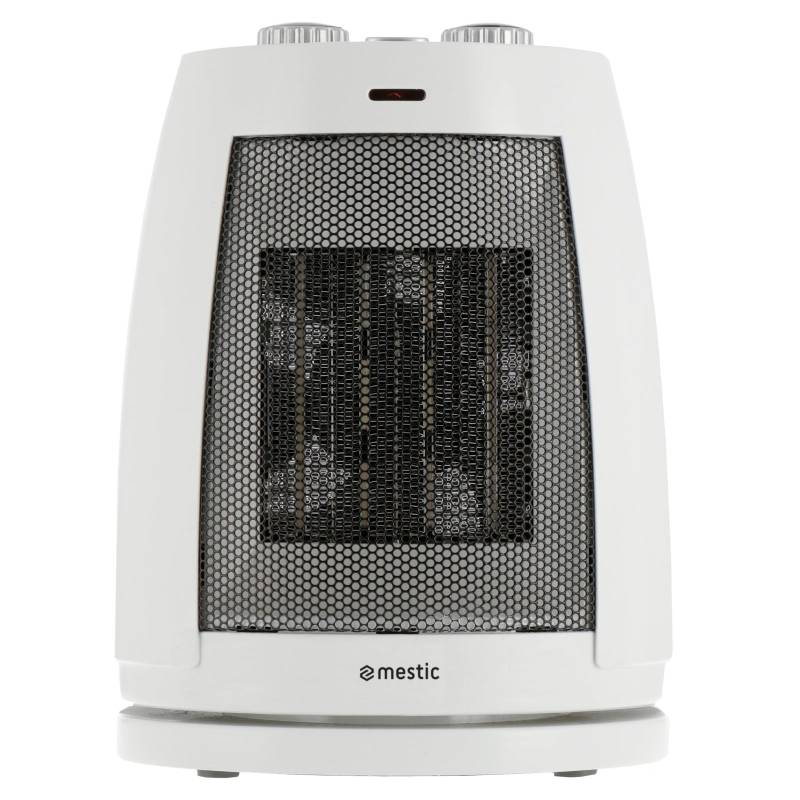 MESTIC Heizlüfter Keramik MKK150 Camping Energiesparend Leise Oszillierend 1500W von Mestic