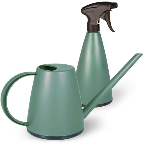 Mesto LUCKY Forest Gießkanne 1L SET inkl. MINI Forest Handzerstäuber 0,79L | Sprühflasche & Giesskanne für Zimmerpflanzen & Garten | Bewässerung & Pflanzenpflege | Verstellbare Düse | Indoor & Outdoor Mesto LUCKY Forest Gießkanne 1L SET inkl. MINI Forest Handzerstäuber 0,79L | Sprühflasche & Giesskanne für Zimmerpflanzen & Garten | Bewässerung & Pflanzenpflege | Verstellbare Düse | Indoor & Outdoor von Mesto