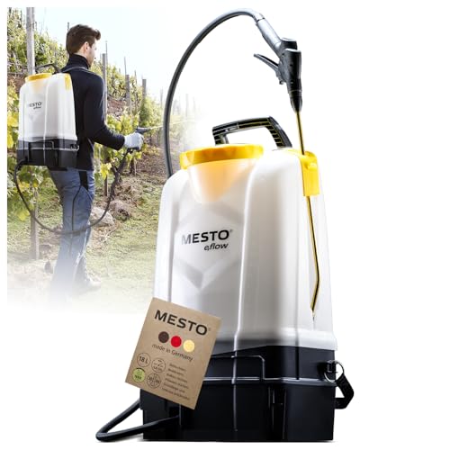 MESTO e.RS185 Akku-Rückenspritze 18 L | Akku Sprühgerät mit 4,8 bar Druck | Elektrischer Drucksprüher | Gartenspritze Akku | Rückensprühgerät von Mesto