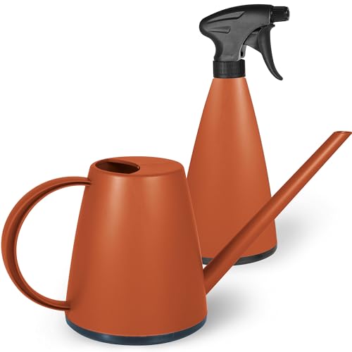 MESTO Lucky Lava Gießkanne 1L Set inkl. MINI Lava Handzerstäuber 0,79L | Sprühflasche & Giesskanne für Zimmerpflanzen & Garten | Bewässerung & Pflanzenpflege | Verstellbare Düse | Indoor & Outdoor MESTO Lucky Lava Gießkanne 1L Set inkl. MINI Lava Handzerstäuber 0,79L | Sprühflasche & Giesskanne für Zimmerpflanzen & Garten | Bewässerung & Pflanzenpflege | Verstellbare Düse | Indoor & Outdoor von Mesto