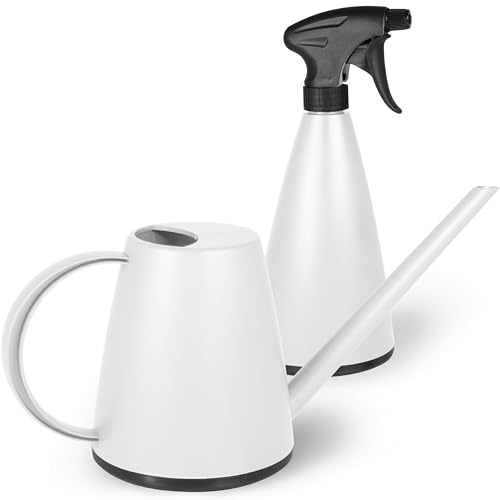 MESTO Lucky Snow Gießkanne 1L Set inkl. MINI Snow Handzerstäuber 0,79L | Sprühflasche & Giesskanne für Zimmerpflanzen & Garten | Bewässerung & Pflanzenpflege | Verstellbare Düse | Indoor & Outdoor MESTO Lucky Snow Gießkanne 1L Set inkl. MINI Snow Handzerstäuber 0,79L | Sprühflasche & Giesskanne für Zimmerpflanzen & Garten | Bewässerung & Pflanzenpflege | Verstellbare Düse | Indoor & Outdoor von Mesto