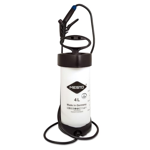 Mesto Schaumsprühgerät Foamer E4 (Sprühflasche, 4 Liter, transparent, Drucksprüher, Handsprüher, Pumpsprüher) 3232FE von Mesto