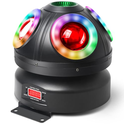 Bewegliches Kopflicht, 70 W RGBW 4-in-1-LED-DJ-Bühnenlichter, DJ-Lichter mit unendlicher Rotation und aktiviertem Ton für Hochzeits-DJ-Partys und Live-House Bewegliches Kopflicht, 70 W RGBW 4-in-1-LED-DJ-Bühnenlichter, DJ-Lichter mit unendlicher Rotation und aktiviertem Ton für Hochzeits-DJ-Partys und Live-House von MetYonLaser