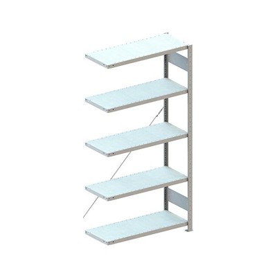 Anbauregal CLIP 100 2000 x 1000 x 400 vzk kpl. mit 5 Böden Anbauregal CLIP 100 2000 x 1000 x 400 vzk kpl. mit 5 Böden von Meta