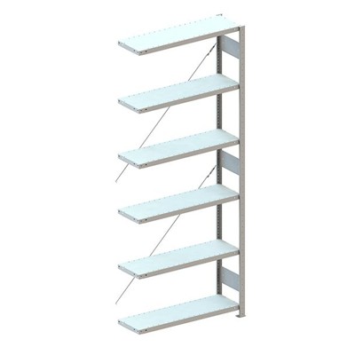 Anbauregal CLIP 230 2500 x 1000 x 300 vzk kpl. mit 6 Böden Anbauregal CLIP 230 2500 x 1000 x 300 vzk kpl. mit 6 Böden von Meta