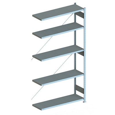 Anbauregal CLIP 230 2500 x 1300 x 400 vzk kpl. mit 5 Böden Anbauregal CLIP 230 2500 x 1300 x 400 vzk kpl. mit 5 Böden von Meta