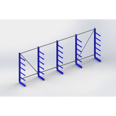 KR System ATLAS ST ES 5 Ständer RAL 5010 2000x500x5400 Atlas 1350 von Meta