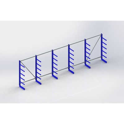 KR System ATLAS ST ES 6 Ständer RAL 5010 2000x500x6750 Atlas 1350 von Meta