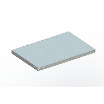 Kurzboden 750 x 500mm verzinkt mit Fachteilerlochung von Meta