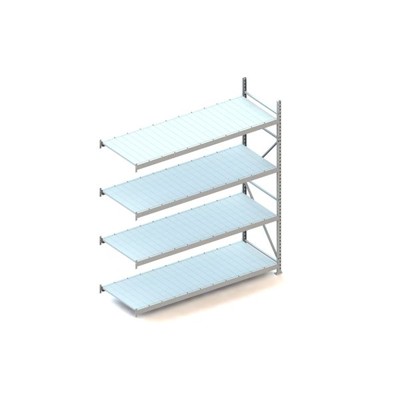 MINI-RACK AR 2500 x 2200 x 800mm verzinkt kpl. mit Stahlpaneele mit 4 Böden MINI-RACK AR 2500 x 2200 x 800mm verzinkt kpl. mit Stahlpaneele mit 4 Böden von Meta