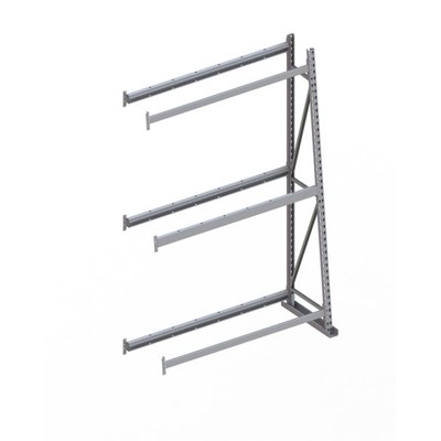 MINI-RACK Profillagerregal AR einseitig 2200 x 1400 x 500mm RAL7035 MINI-RACK Profillagerregal AR einseitig 2200 x 1400 x 500mm RAL7035 von Meta