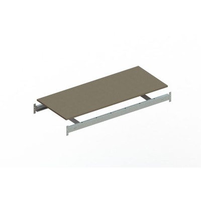 MINI-RACK Zusatzboden 1400 x 650mm verzinkt kpl. mit Spanplatte von Meta