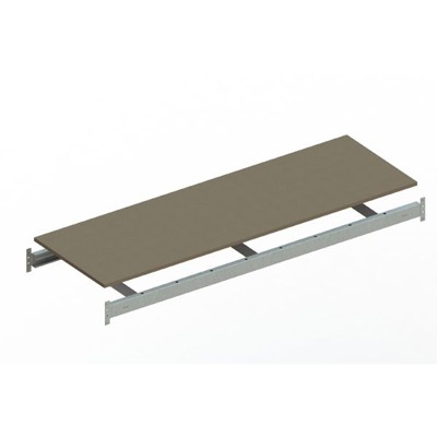 MINI-RACK Zusatzboden 1800 x 650mm verzinkt kpl. mit Spanplatte von Meta