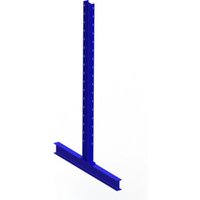 Meta Kragarmregal Ständer IPE 120 doppelseitig 2000 x 500 mm Enzianblau Multistrong L Meta Kragarmregal Ständer IPE 120 doppelseitig 2000 x 500 mm Enzianblau Multistrong L von META
