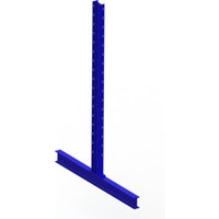 Meta Kragarmregal Ständer IPE 120 doppelseitig 2000 x 600 mm Enzianblau Multistrong L Meta Kragarmregal Ständer IPE 120 doppelseitig 2000 x 600 mm Enzianblau Multistrong L von META