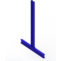Meta Kragarmregal Ständer IPE140 doppelseitig 2000 x 600 mm Enzianblau Multistrong M Meta Kragarmregal Ständer IPE140 doppelseitig 2000 x 600 mm Enzianblau Multistrong M von META