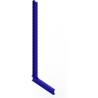 Meta Kragarmregal Ständer IPE140  einseitig 2500 x 800 mm Enzianblau Multistrong M von META
