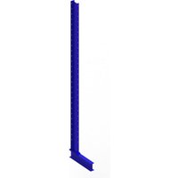 Meta Kragarmregal Ständer IPE140  einseitig 3000 x 400 mm Enzianblau Multistrong M von META