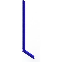 Meta Kragarmregal Ständer IPE140  einseitig 3000 x 800 mm Enzianblau Multistrong M von META