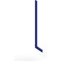 Meta Kragarmregal Ständer IPE140 einseitig 3500 x 600 mm Enzianblau Multistrong M von META