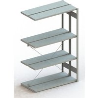 Meta Steckregal Anbauregal S3 CLIP 230 DAR 2000 x 1300 x 300 mm verzinkt + 2 x 4 Böden von META