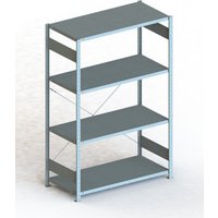 Meta Steckregal Grundregal S3 CLIP 230 GR 2000 x 1300 x 600 mm verzinkt + 4 Böden von META