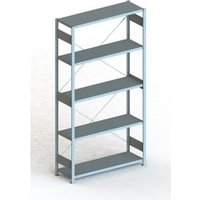 Meta Steckregal Grundregal S3 CLIP 230 GR 2500 x 1300 x 400 mm verzinkt + 5 Böden von META
