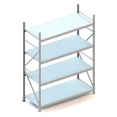 Weitspann-Grundregal 2500 x 1800 x 800 vzk mit 4 Stahlpaneelenböden MINI-RACK Weitspann-Grundregal 2500 x 1800 x 800 vzk mit 4 Stahlpaneelenböden MINI-RACK von Meta