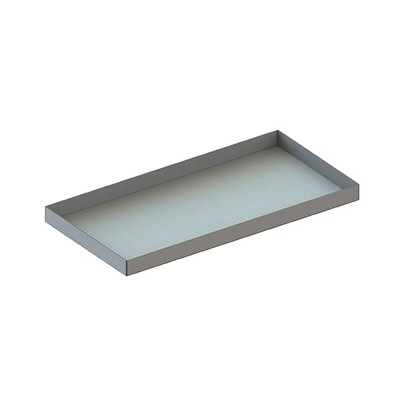 Zusatzebene Wannenboden 1000 x 500 vzk CLIP kpl. mit 4 Fachbodenträger Zusatzebene Wannenboden 1000 x 500 vzk CLIP kpl. mit 4 Fachbodenträger von Meta