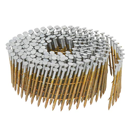 Metabo HPT Seitennägel | 3,5 cm x 0,092 | 15 Grad | voller runder Kopf | Ringschaft | Drahtspule | feuerverzinkt | insgesamt 3.600 Stück | 13363HPT (1 Stück) von Metabo HPT