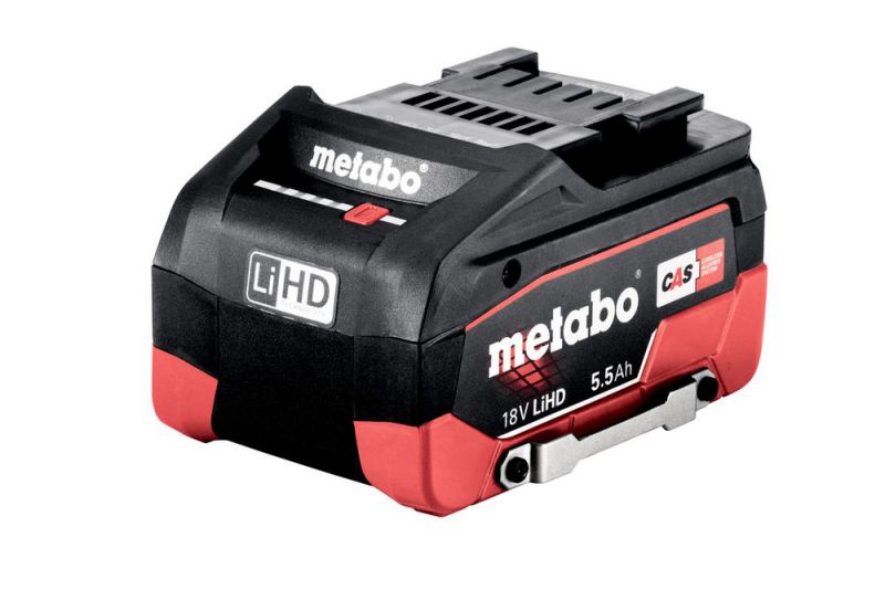 METABO Akkupack mit Sicherungsbügel LiHD 18 V - 5,5 Ah (624990000) von Metabo Zubehör