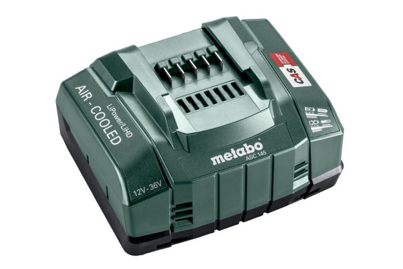 METABO Schnellladegerät ASC 145 , 12-36 V, "AIR COOLED", EU (627378000) von Metabo Zubehör