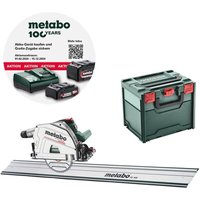 Metabo Akku Tauchkreissäge KT 18 LTX 66 BL 18V Solo + Führungsschine 1600 mm von Metabo