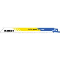 200 Säbelsägeblätter flexible wood + metal 200 x 0,9 mm, BiM, 2,5 mm/ 10 tpi (625497000) - Metabo von Metabo