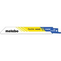 Metabo - 25 Säbelsägeblätter flexible wood + metal 150 x 0,9 mm, BiM, 1,8-2,6 mm/ 10-14 tpi (628246000) von Metabo