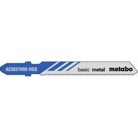 25 Stichsägeblätter basic metal 51/ 1,2 mm, hss (623692000) - Metabo von Metabo